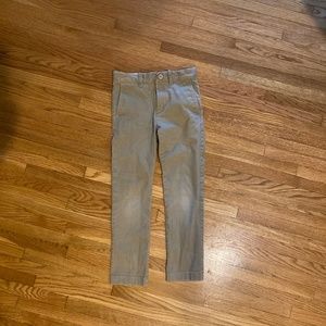 J Crew Factory Boys Khaki Pants Skinny Fit Size Boys 7 #L1000